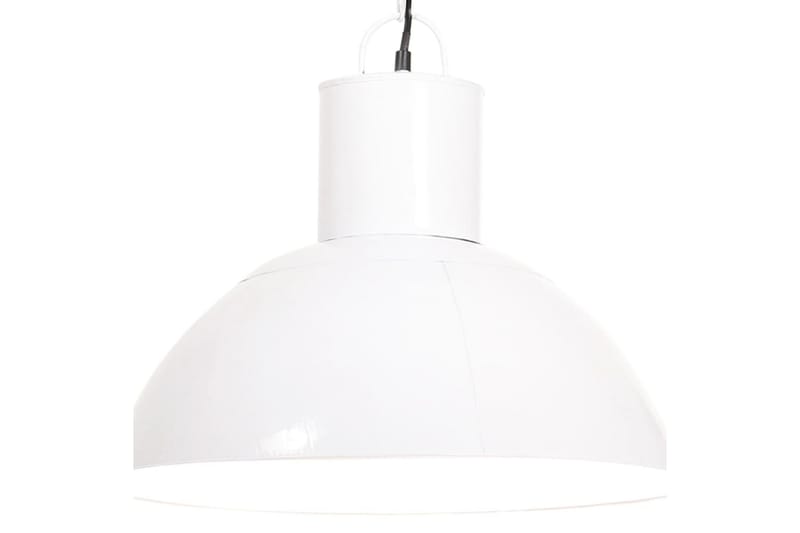 Hengelampe 25 W hvit rund 48 cm E27 - Hvit - Belysning - Innendørsbelysning & Lamper - Taklampe - Kjøkkenlampe & taklampe kjøkken