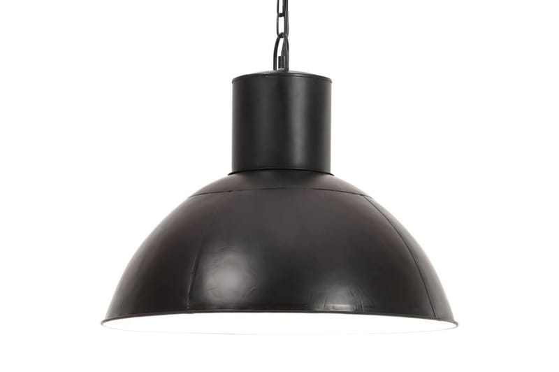 Hengelampe 25 W matt svart rund 48 cm E27 - Svart - Belysning - Innendørsbelysning & Lamper - Taklampe - Kjøkkenlampe & taklampe kjøkken