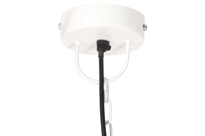 Industriell hengelampe 25 W hvit rund 30 cm E27 - Hvit - Belysning - Innendørsbelysning & Lamper - Taklampe - Kjøkkenlampe & taklampe kjøkken