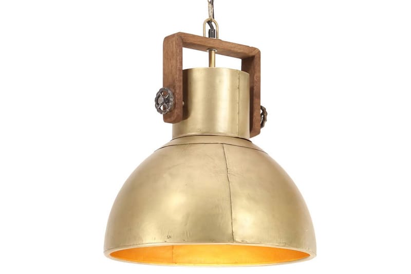 Industriell hengelampe 25 W messing rund 40 cm E27 - Belysning - Innendørsbelysning & Lamper - Taklampe - Kjøkkenlampe & taklampe kjøkken