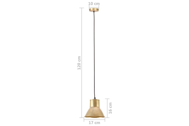 Hengelampe 25 W messing rund 17 cm E27 - Belysning - Innendørsbelysning & Lamper - Taklampe - Pendellamper & Hengelamper