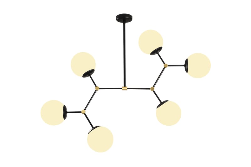 Taklampe Damar Svart/Hvit - Belysning - Innendørsbelysning & Lamper - Taklampe