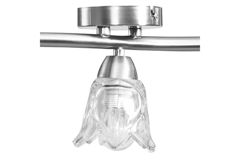 Taklampe gjennomsiktige glasskjermer for 5 E14 lyspærer - Plafond - Takplafond - Lamper gang - Taklampe