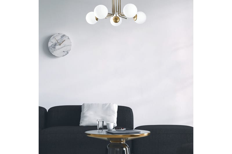 Taklampe Mirantes - Gull | Hvit - Belysning - Innendørsbelysning & Lamper - Taklampe