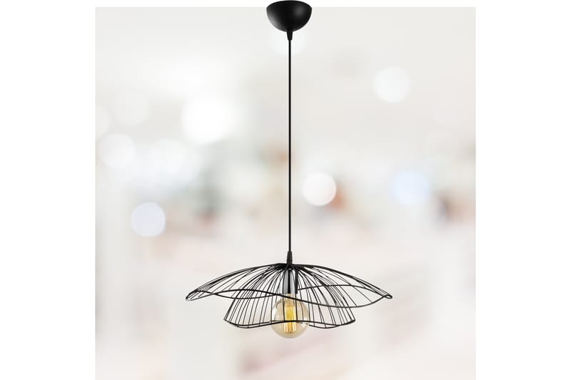 Taklampe Tel Svart - Belysning - Innendørsbelysning & Lamper - Taklampe