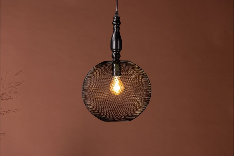 Valence Pendellampe 48 cm - Svart - Belysning - Innendørsbelysning & Lamper - Taklampe - Kjøkkenlampe & taklampe kjøkken