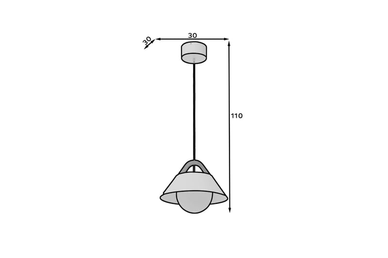 Pendellampe Almitara - Svart - Belysning - Innendørsbelysning & Lamper - Vinduslampe