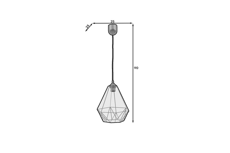 Pendellampe Benigne Rund - Svart - Belysning - Innendørsbelysning & Lamper - Vinduslampe