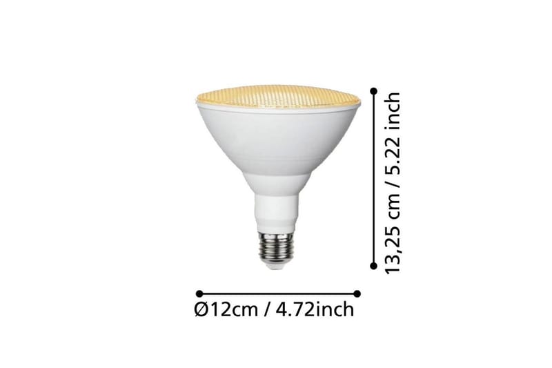 Lyskilde Eglo LM-E27-LED PAR38 16W Gul - Gul - Belysning - Lyspærer & lyskilder - LED-belysning - LED-pære - Normalpære