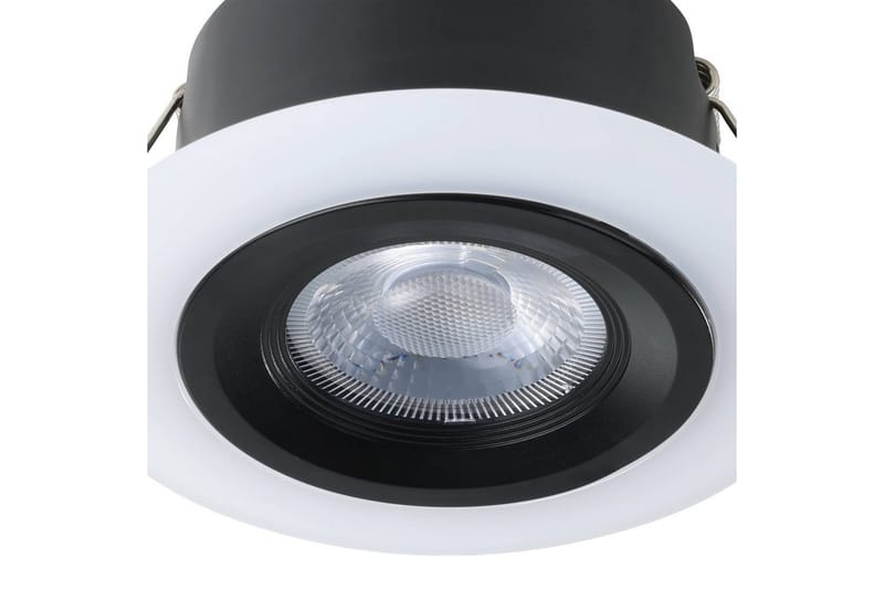 Innfelt Lampe Eglo Calonge 3 stk Svart, Hvit - Svart/Hvit - Belysning - Downlights & spotlights - LED downlight