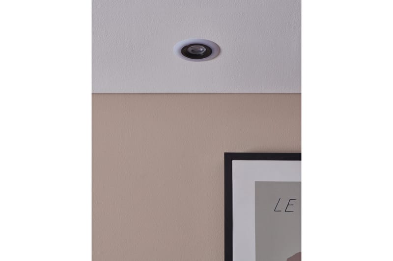 Innfelt Lampe Eglo Calonge 3 stk Svart, Hvit - Svart/Hvit - Belysning - Downlights & spotlights - LED downlight