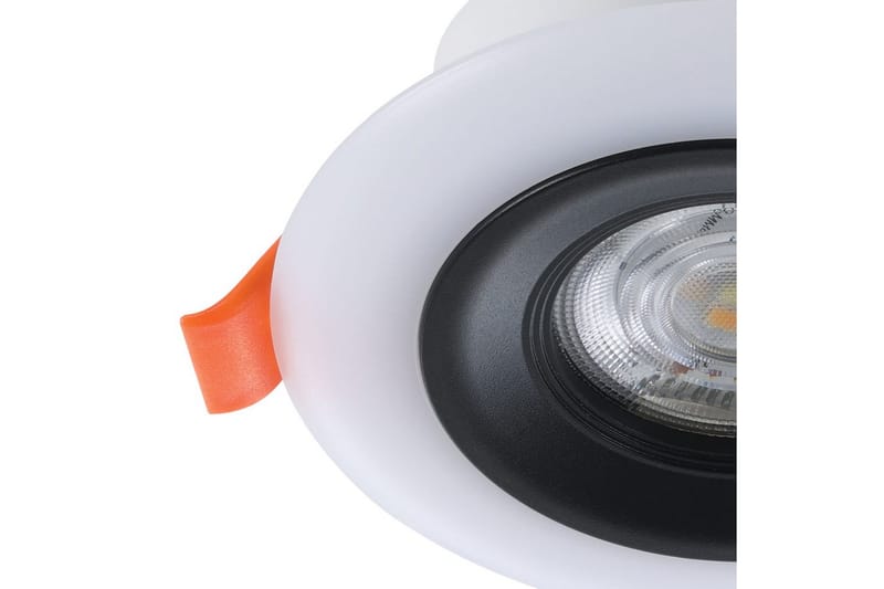 Innfelt Lampe Eglo Calonge RGB 3 stk Svart, Hvit - Svart/Hvit - Belysning - Downlights & spotlights - LED downlight