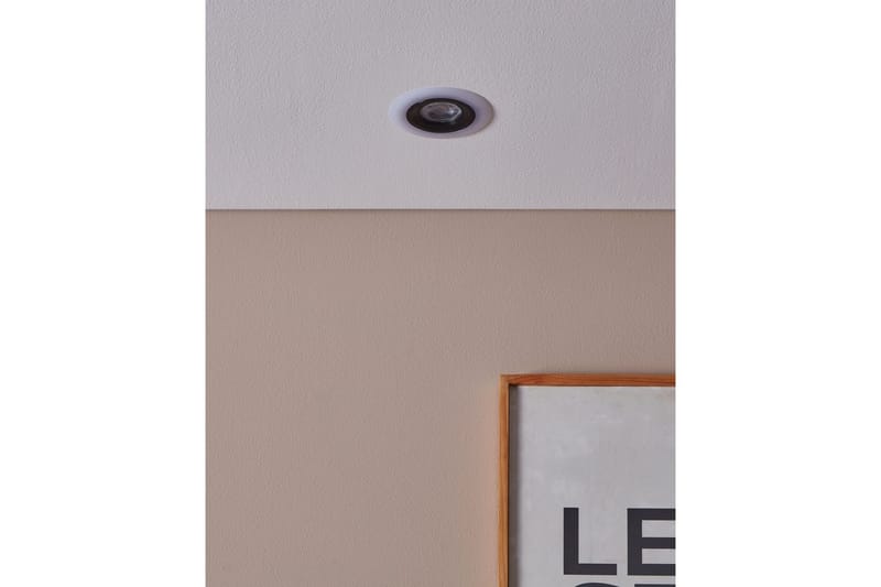 Innfelt Lampe Eglo Calonge Svart, Hvit - Svart/Hvit - Belysning - Downlights & spotlights - LED downlight