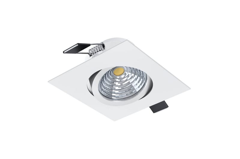 Innfelt Lampe Eglo Saliceto 88x88 mm 2700K Hvit - Hvit - Belysning - Downlights & spotlights - LED downlight