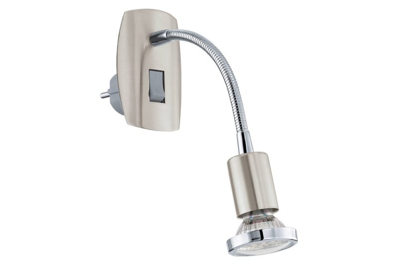 Plug-in Spotlight Eglo Mini 4 Nickel-Matt/Krom - Krom/Grå - Belysning - Downlights & spotlights