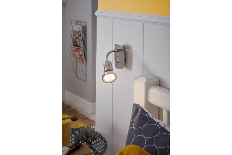 Plug-in Spotlight Eglo Mini 4 Nickel-Matt/Krom - Krom/Grå - Belysning - Downlights & spotlights