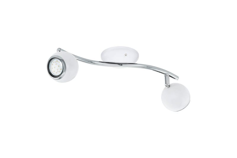 Spotlight Eglo Bimeda med 2 Lamper Hvit, Krom - Hvit/Krom - Belysning - Downlights & spotlights