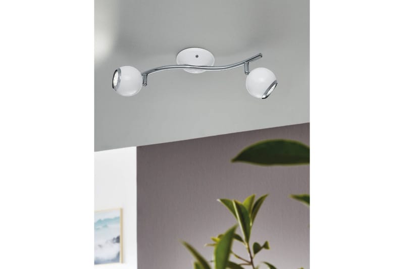 Spotlight Eglo Bimeda med 2 Lamper Hvit, Krom - Hvit/Krom - Belysning - Downlights & spotlights