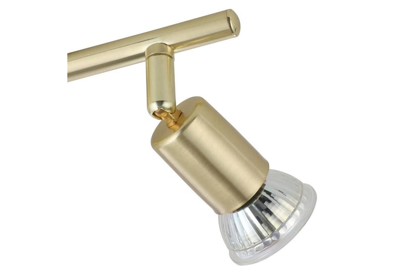 Spotlight Eglo Buzz-Led med 2 Lamper Børstet Messing - Messing - Belysning - Downlights & spotlights