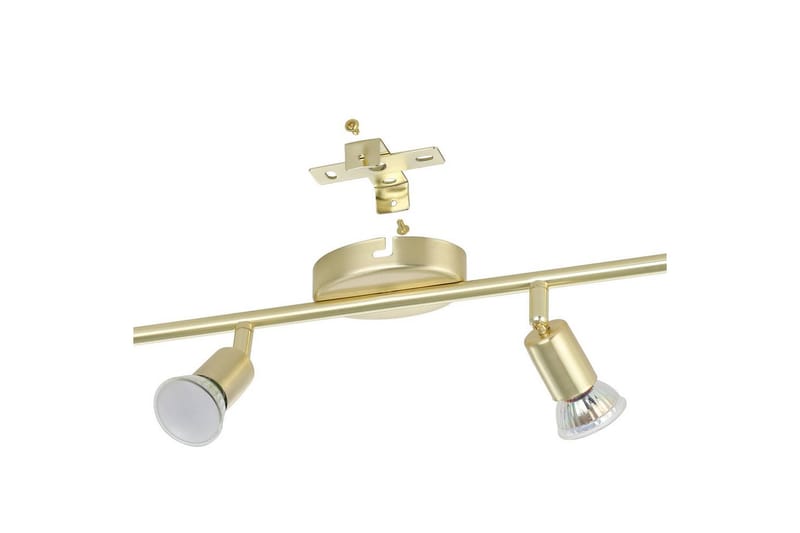 Spotlight Eglo Buzz-Led med 4 Lamper Børstet Messing - Messing - Belysning - Downlights & spotlights