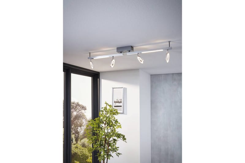 Spotlight Eglo Cardillio 1 med 4 Lamper - Krom - Belysning - Downlights & spotlights