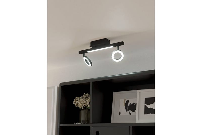 Spotlight Eglo Cardillio 2 med 2 Lamper - Svart - Belysning - Downlights & spotlights