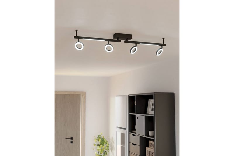 Spotlight Eglo Cardillio 2 med 4 Lamper - Svart - Belysning - Downlights & spotlights