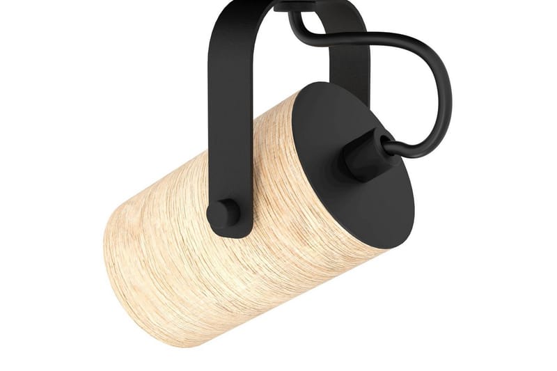 Spotlight Eglo Cayuca med 4 lamper - Svart/Brun - Belysning - Downlights & spotlights