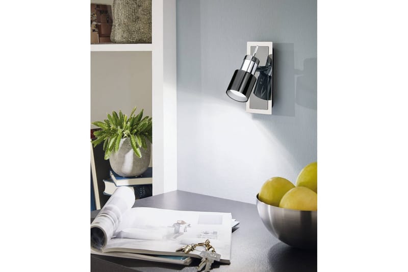 Spotlight Eglo Davida 1 - Svart/Krom - Belysning - Downlights & spotlights