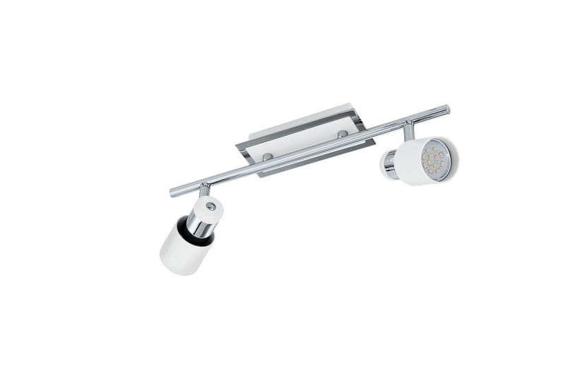 Spotlight Eglo Davida med 2 Lamper - Hvit/Krom - Belysning - Downlights & spotlights