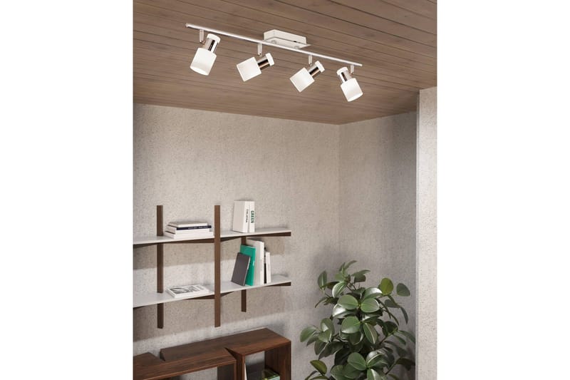 Spotlight Eglo Davida med 4 Lamper - Hvit/Krom - Belysning - Downlights & spotlights