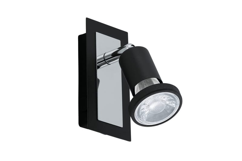 Spotlight Eglo Sarria Svart, Krom - Svart/Krom - Belysning - Downlights & spotlights