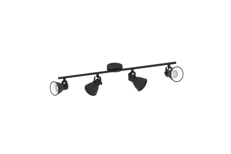 Spotlight Eglo Seras med 4 Lamper Svart - Svart - Belysning - Downlights & spotlights