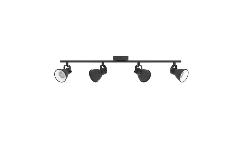 Spotlight Eglo Seras med 4 Lamper Svart - Svart - Belysning - Downlights & spotlights