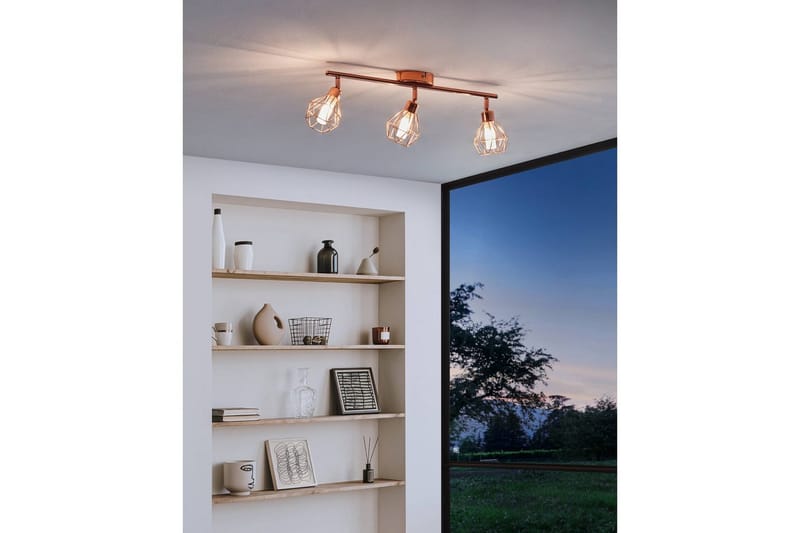 Spotlight Eglo Zapata med 3 Lamper - Kobber - Belysning - Downlights & spotlights