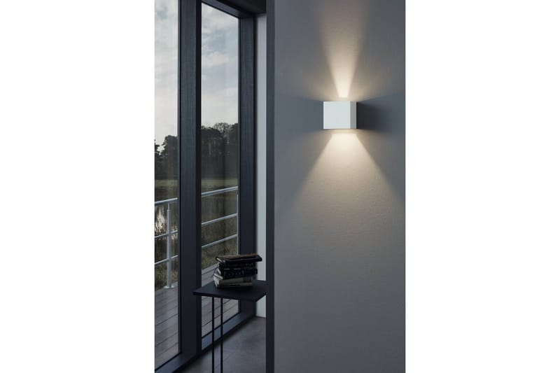 Vegglampe utendørsbelysning Eglo Calpino hvit - Hvit - Belysning - Downlights & spotlights - Downlight utendørs