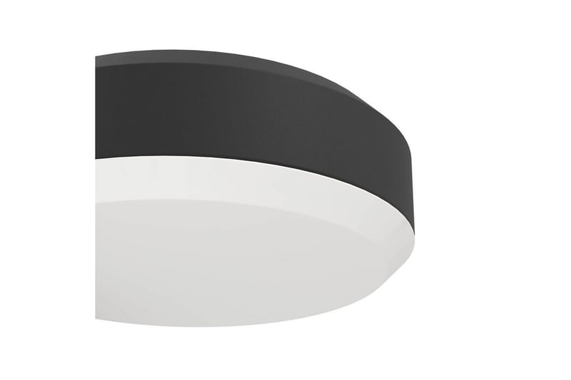 Vegglampe utendørsbelysning Eglo Fornaci med sensor - Hvit/Svart - Belysning - Downlights & spotlights - Downlight utendørs