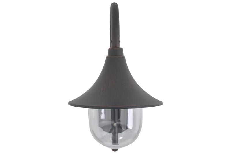 Utendørs vegglampe E27 42 cm aluminium bronse - Hvit|Svart - Belysning - Utendørsbelysning - Fasadebelysning & vegglykter