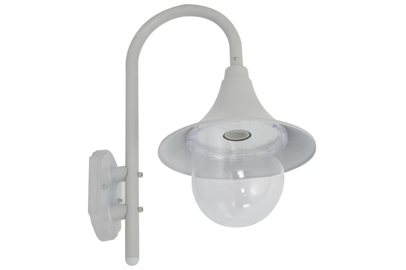 Utendørs vegglampe E27 42 cm aluminium hvit - Hvit - Belysning - Utendørsbelysning - Fasadebelysning & vegglykter