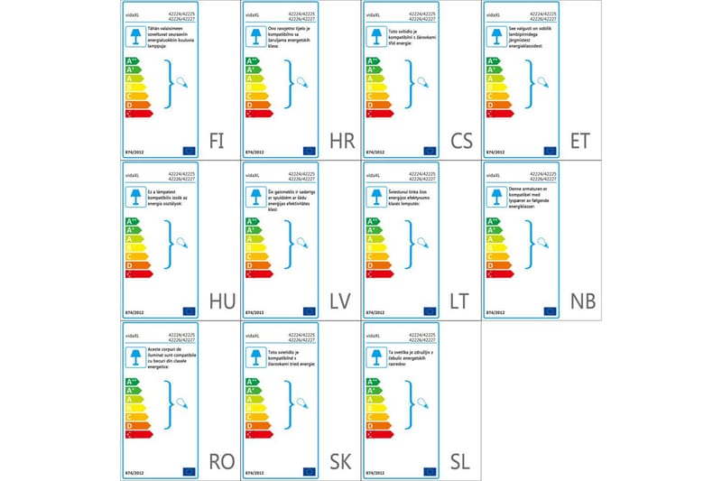 Utendørs Vegglamper 2 stk - Sølv - Belysning - Utendørsbelysning - Fasadebelysning & vegglykter