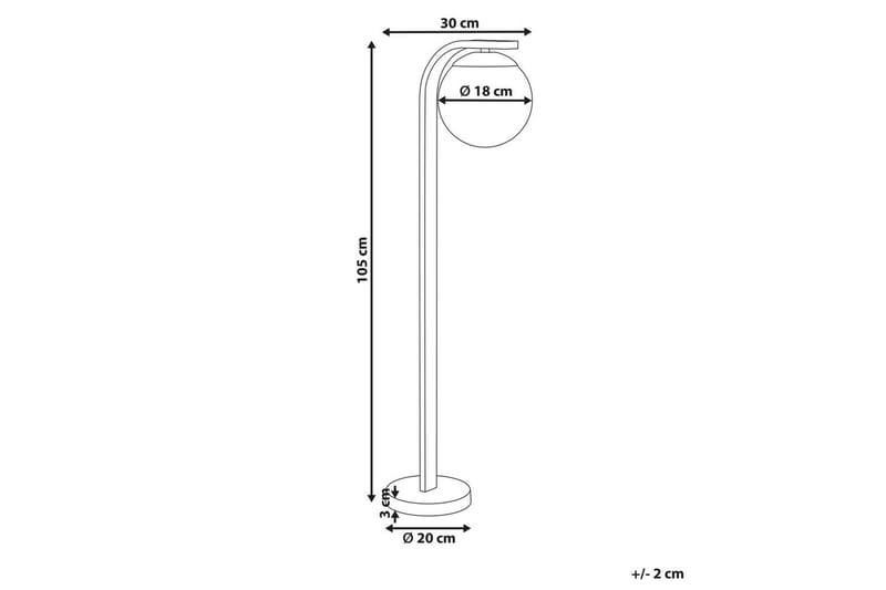 Lecula Pullertlampe 105 cm - Svart - Belysning - Utendørsbelysning - Stolpelykt & portlykt