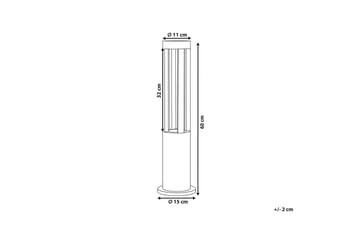 Sorla LED Pullert 60 cm - Svart - Belysning - Utendørsbelysning