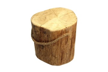 Stubbe EcoFurn Pölkky 45 cm Ø36-45 cm Natur - Hagemøbler & utemiljø - Øvrig hagemøbler - Moduler - Fotskammel & krakk utendørs