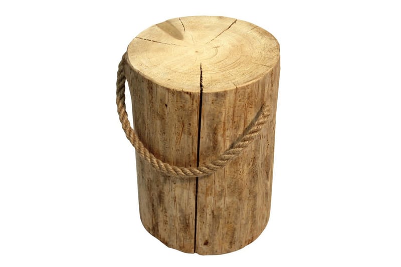 Stubbe EcoFurn Pölkky 45 cm Ø25-35 cm Natur - Hagemøbler & utemiljø - Øvrig hagemøbler - Moduler - Fotskammel & krakk utendørs