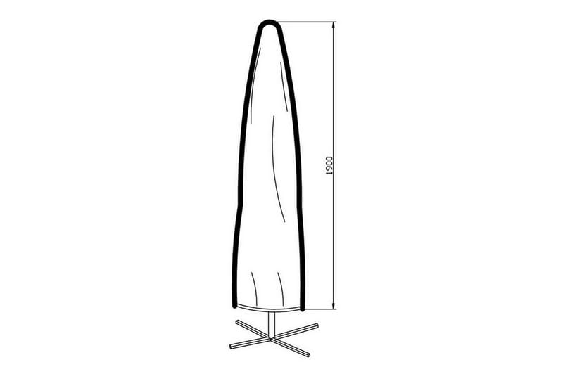 Klas Parasolbeskyttelse 190 cm - Grå - Hagemøbler & utemiljø - Øvrig hagemøbler - Møbelbeskyttelse - Parasollbeskyttelse