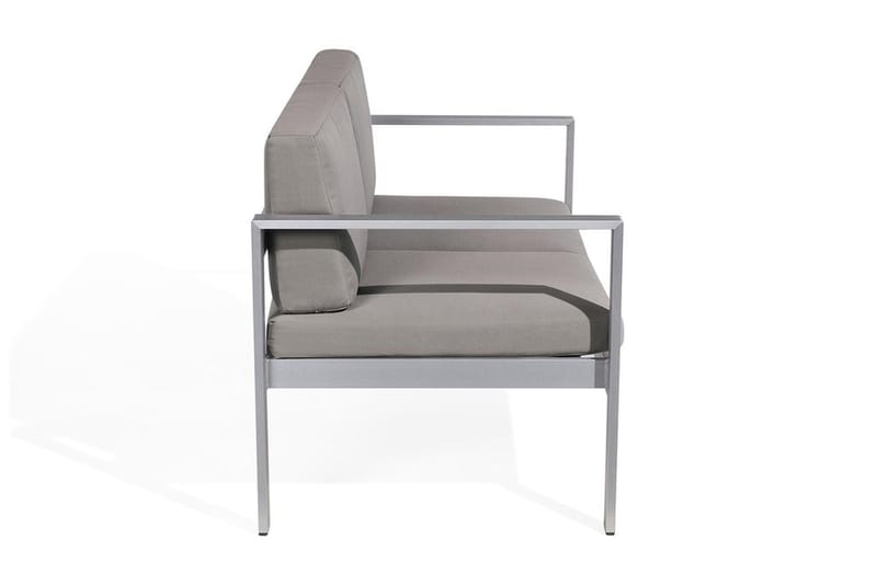 Loungesofa Tirrena 142 cm - Grå - Hagemøbler & utemiljø - Balkong & terrasse - Balkongmøbler - Balkongsofa