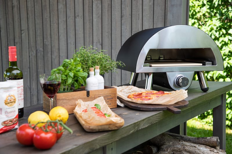 Sentosa Pizzaovn - Svart - Hagemøbler & utemiljø - Grill & utekjøkken - Øvrige griller - Pizzaovn & vedovn