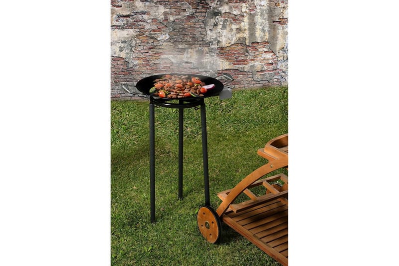 Gassbrenner 76x50 cm - Svart - Hagemøbler & utemiljø - Grill & utekjøkken - Grilltilbehør - Gassflaske & gassbrenner