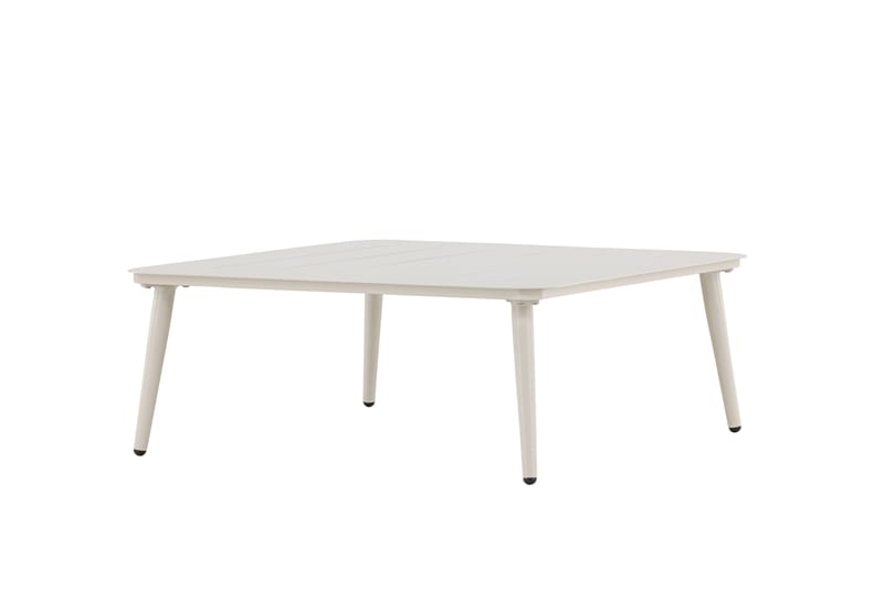 Sofabord Lina 90x90 cm Beige - Hagemøbler & utemiljø - Hagebord - Loungebord & Sofabord utendørs