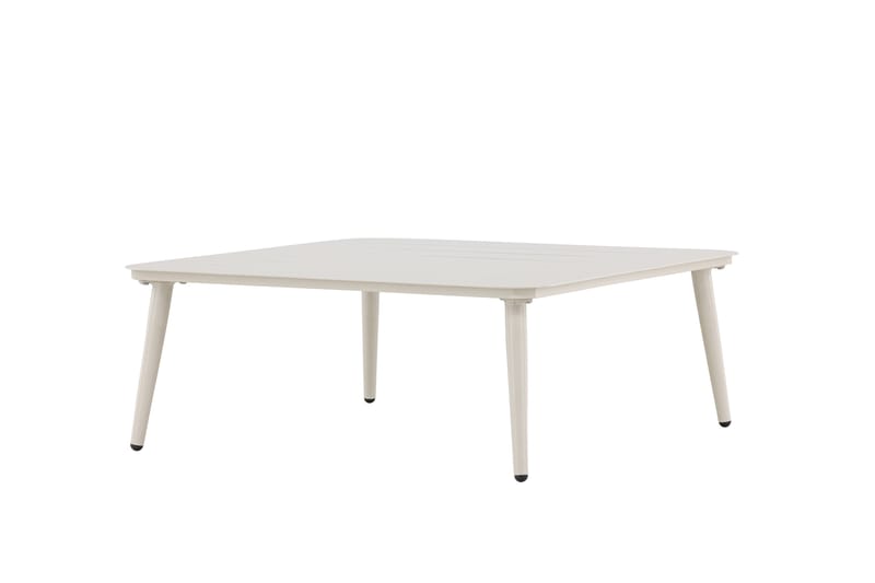 Sofabord Lina 90x90 cm Beige - Hagemøbler & utemiljø - Hagebord - Loungebord & Sofabord utendørs